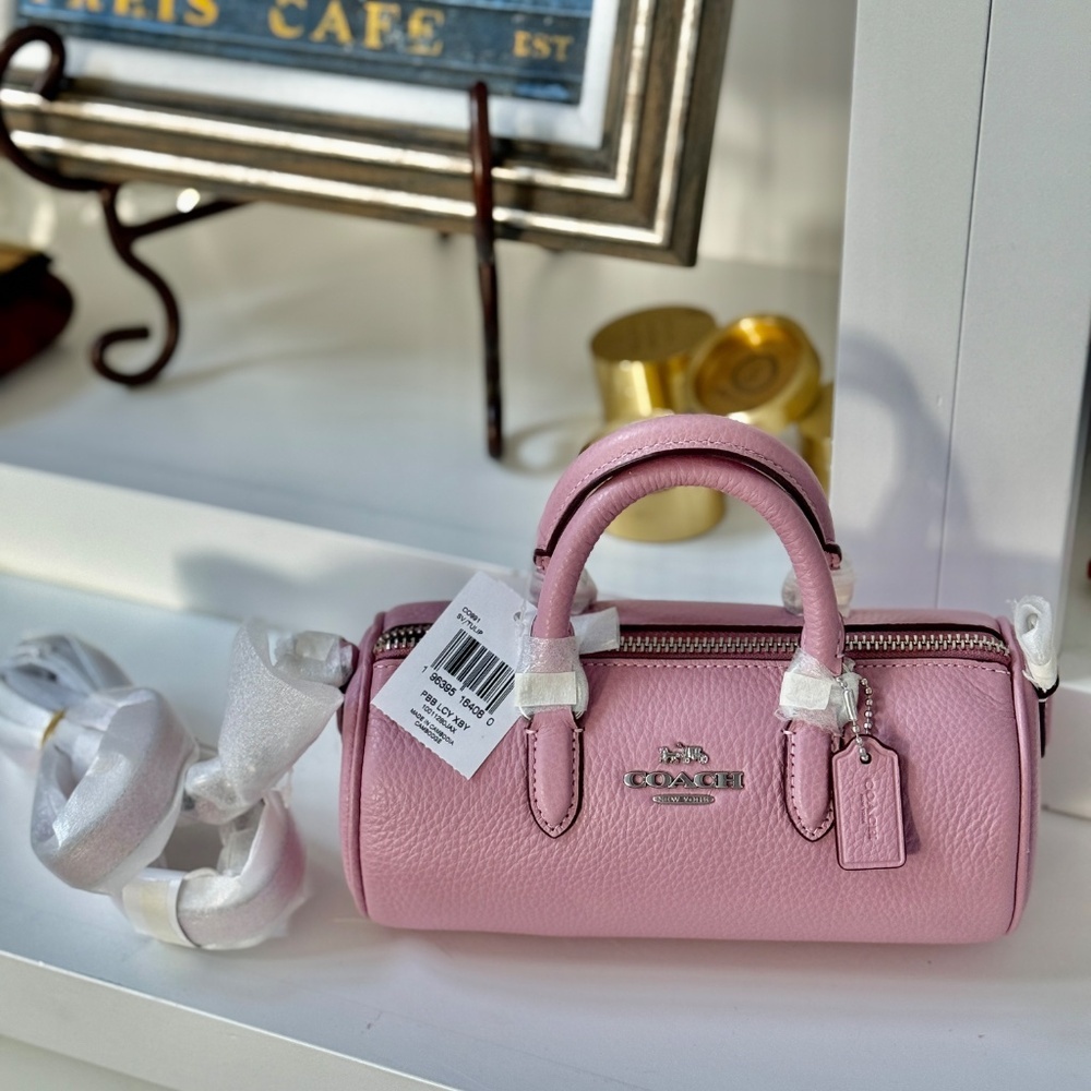 Coach Lacey Mini Crossbody Pink NWT - Picture 5 of 16